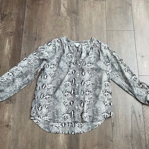 Snake print shirt